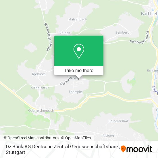 Dz Bank AG Deutsche Zentral Genossenschaftsbank map