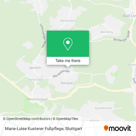 Marie-Luise Kusterer Fußpflege map