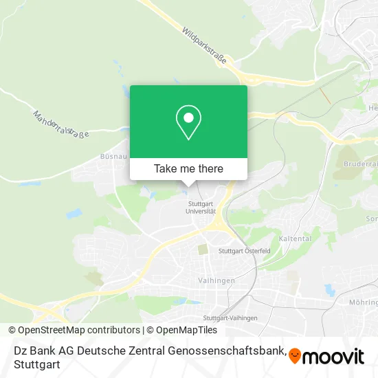 Карта Dz Bank AG Deutsche Zentral Genossenschaftsbank