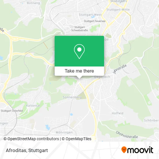 Карта Afroditas