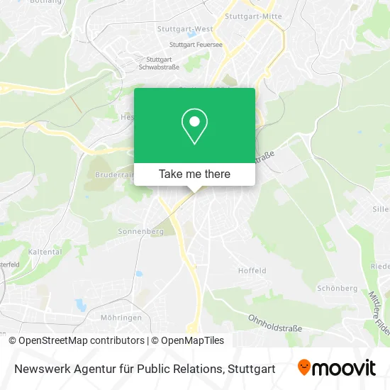 Карта Newswerk Agentur für Public Relations