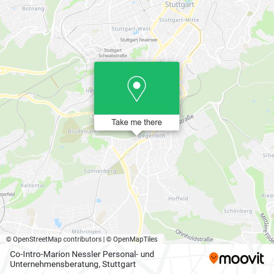 Co-Intro-Marion Nessler Personal- und Unternehmensberatung map