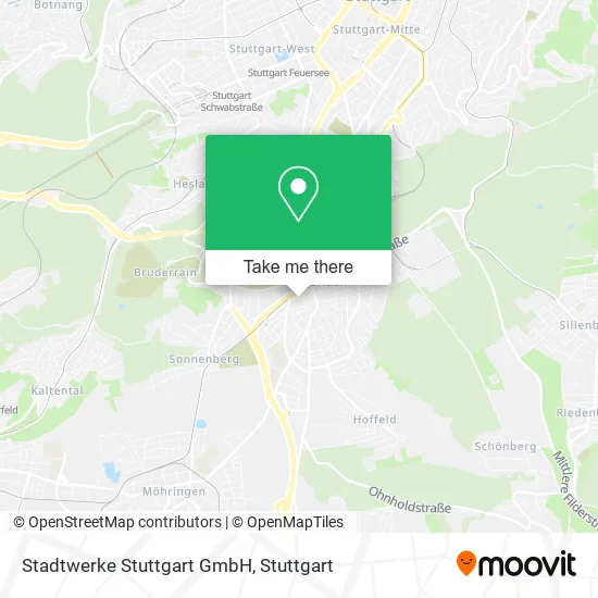 Карта Stadtwerke Stuttgart GmbH