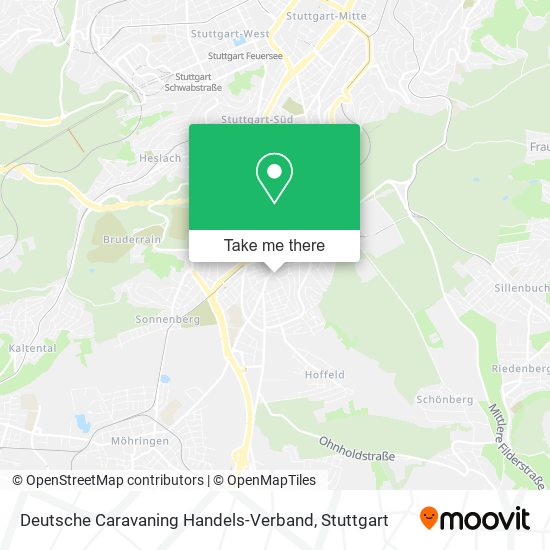 Deutsche Caravaning Handels-Verband map