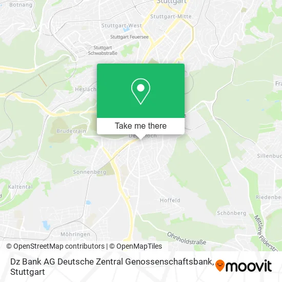 Карта Dz Bank AG Deutsche Zentral Genossenschaftsbank