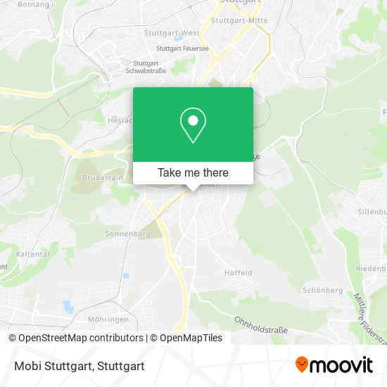 Карта Mobi Stuttgart
