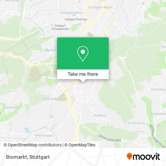 Карта Biomarkt