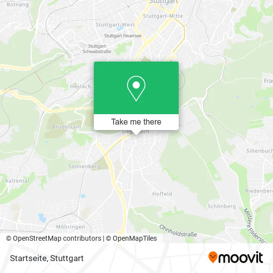 Карта Startseite