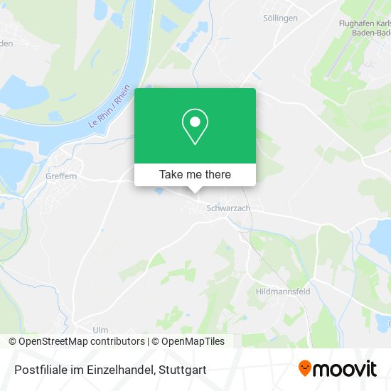 Postfiliale im Einzelhandel map