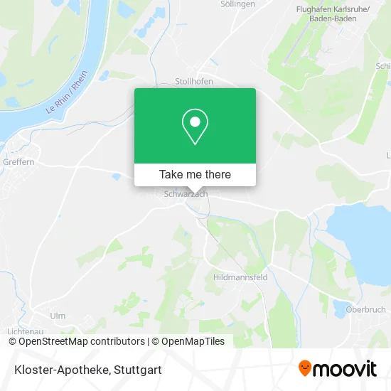 Карта Kloster-Apotheke