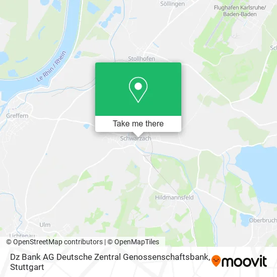 Карта Dz Bank AG Deutsche Zentral Genossenschaftsbank