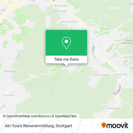 Aki-Tours Reisevermittlung map