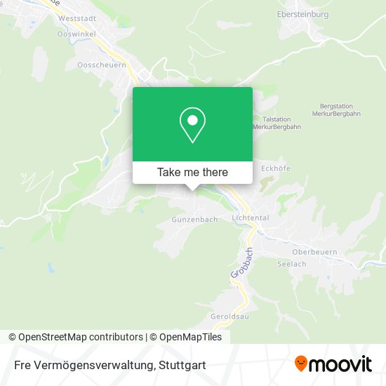 Fre Vermögensverwaltung map