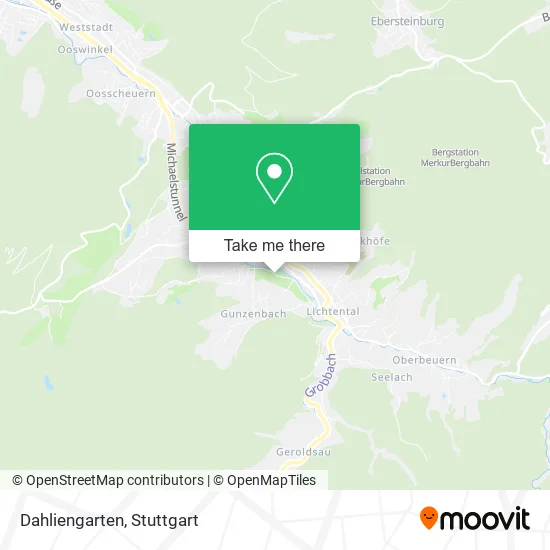 Карта Dahliengarten