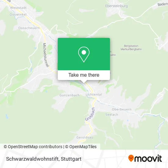 Карта Schwarzwaldwohnstift