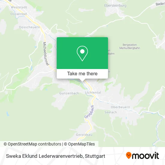 Карта Sweka Eklund Lederwarenvertrieb