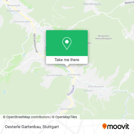 Карта Oesterle Gartenbau