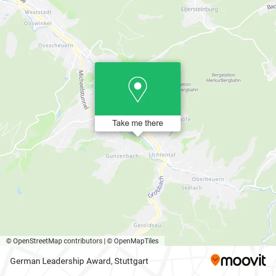 Карта German Leadership Award
