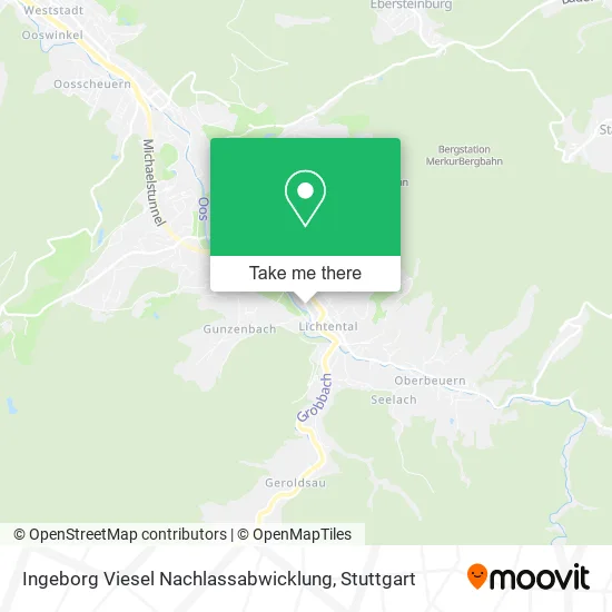 Карта Ingeborg Viesel Nachlassabwicklung