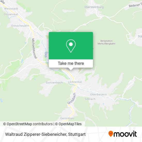 Waltraud Zipperer-Siebeneicher map