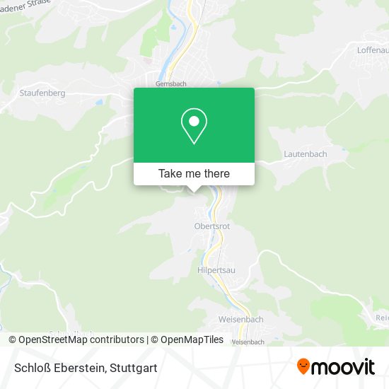 Schloß Eberstein map