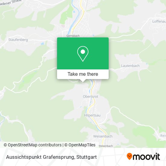 Карта Aussichtspunkt Grafensprung