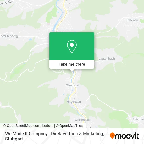 Карта We Made It Company - Direktvertrieb & Marketing