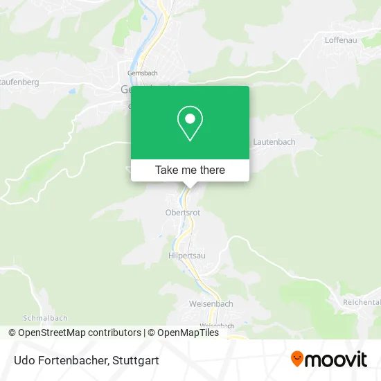 Карта Udo Fortenbacher