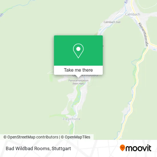 Bad Wildbad Rooms map