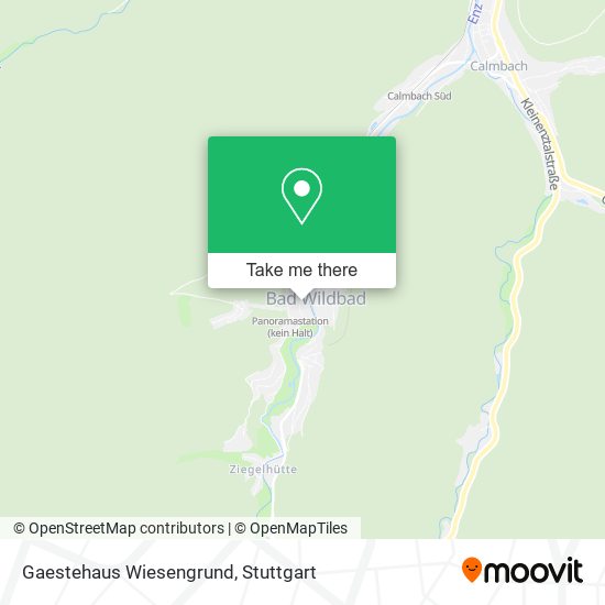 Gaestehaus Wiesengrund map