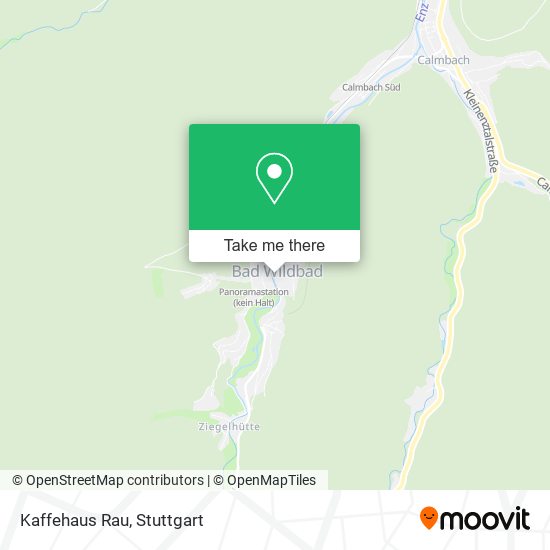 Kaffehaus Rau map