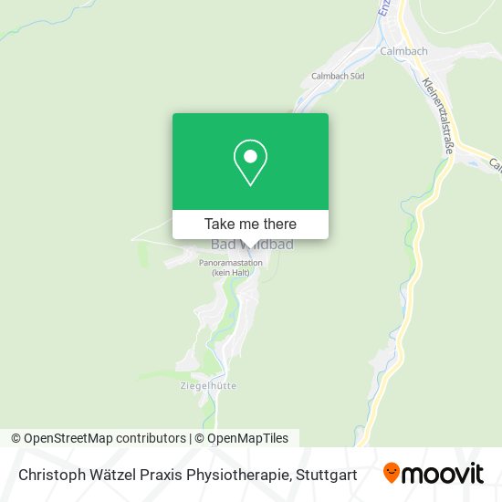 Карта Christoph Wätzel Praxis Physiotherapie