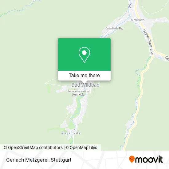 Карта Gerlach Metzgerei