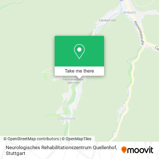 Карта Neurologisches Rehabilitationszentrum Quellenhof