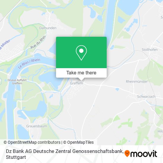 Dz Bank AG Deutsche Zentral Genossenschaftsbank map