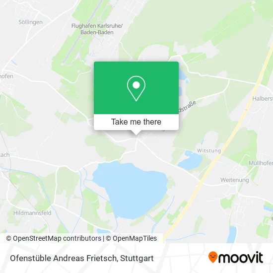 Карта Ofenstüble Andreas Frietsch