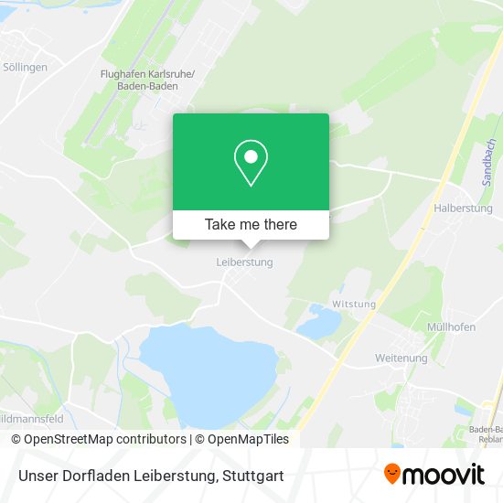 Карта Unser Dorfladen Leiberstung