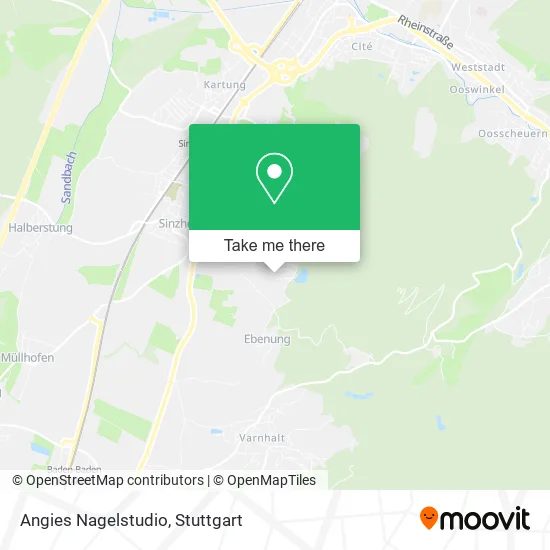 Карта Angies Nagelstudio