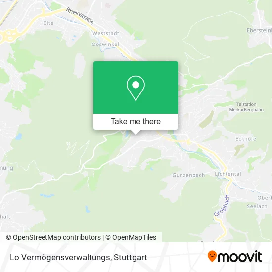 Карта Lo Vermögensverwaltungs