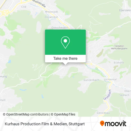 Карта Kurhaus Production Film & Medien
