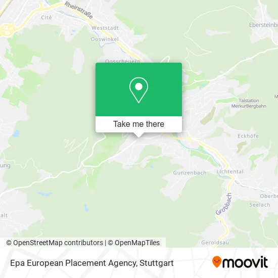 Карта Epa European Placement Agency