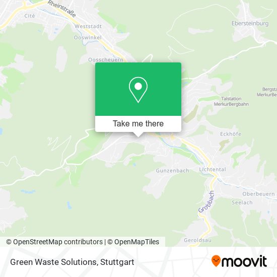 Green Waste Solutions map