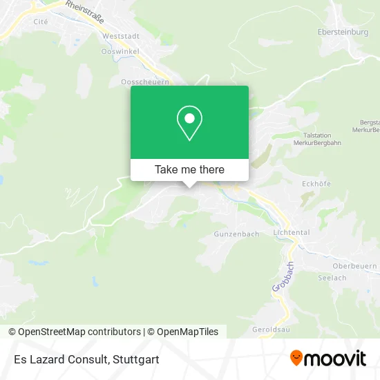 Карта Es Lazard Consult