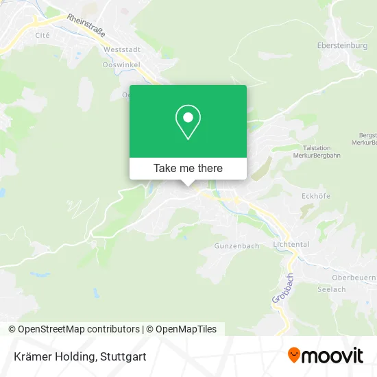 Карта Krämer Holding