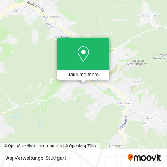 Карта Asj Verwaltungs