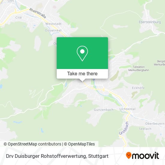 Drv Duisburger Rohstoffverwertung map