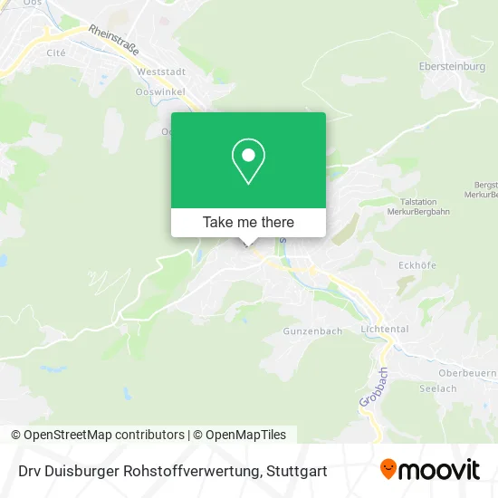 Карта Drv Duisburger Rohstoffverwertung