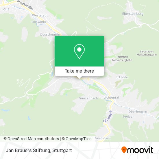 Jan Brauers Stiftung map