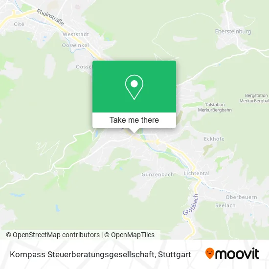 Карта Kompass Steuerberatungsgesellschaft
