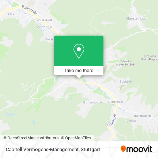 Capitell Vermögens-Management map